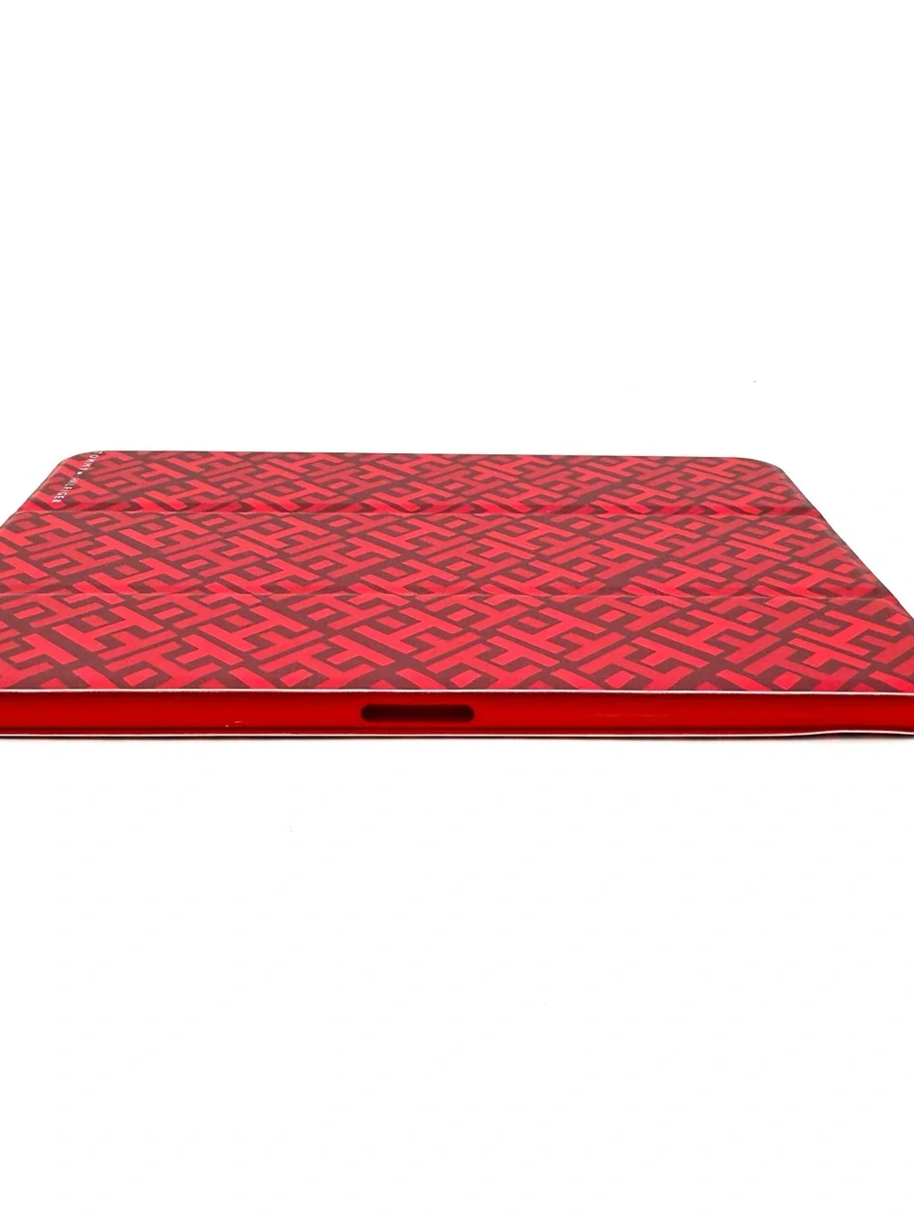 NIB Tommy Hilfiger Red and Black Geometric Tablet Sleeve (B0004)